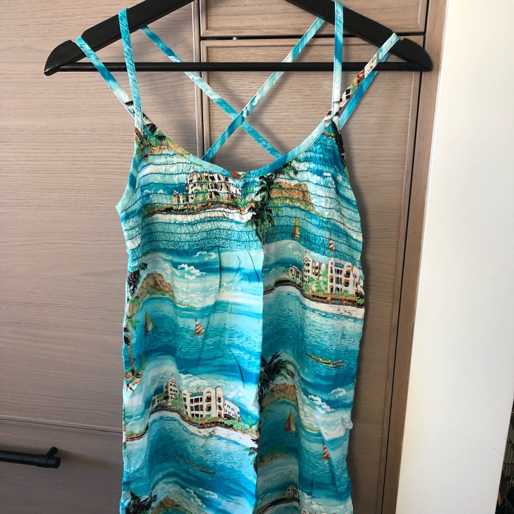 Hawaiian Mini Dress